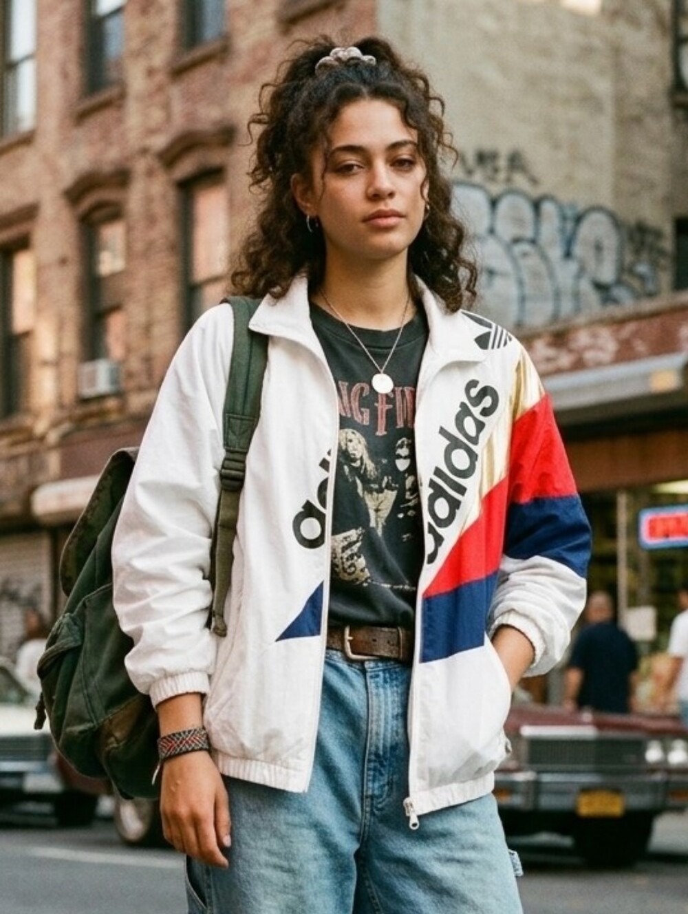 Adidas Original S Unisex Sporty Activewear Streeweat Tribe Track Jacket